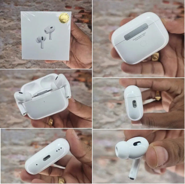 AirPods Pro 2nd Generation + Free Cover & Surprise Gift 🎁 Fire Bass