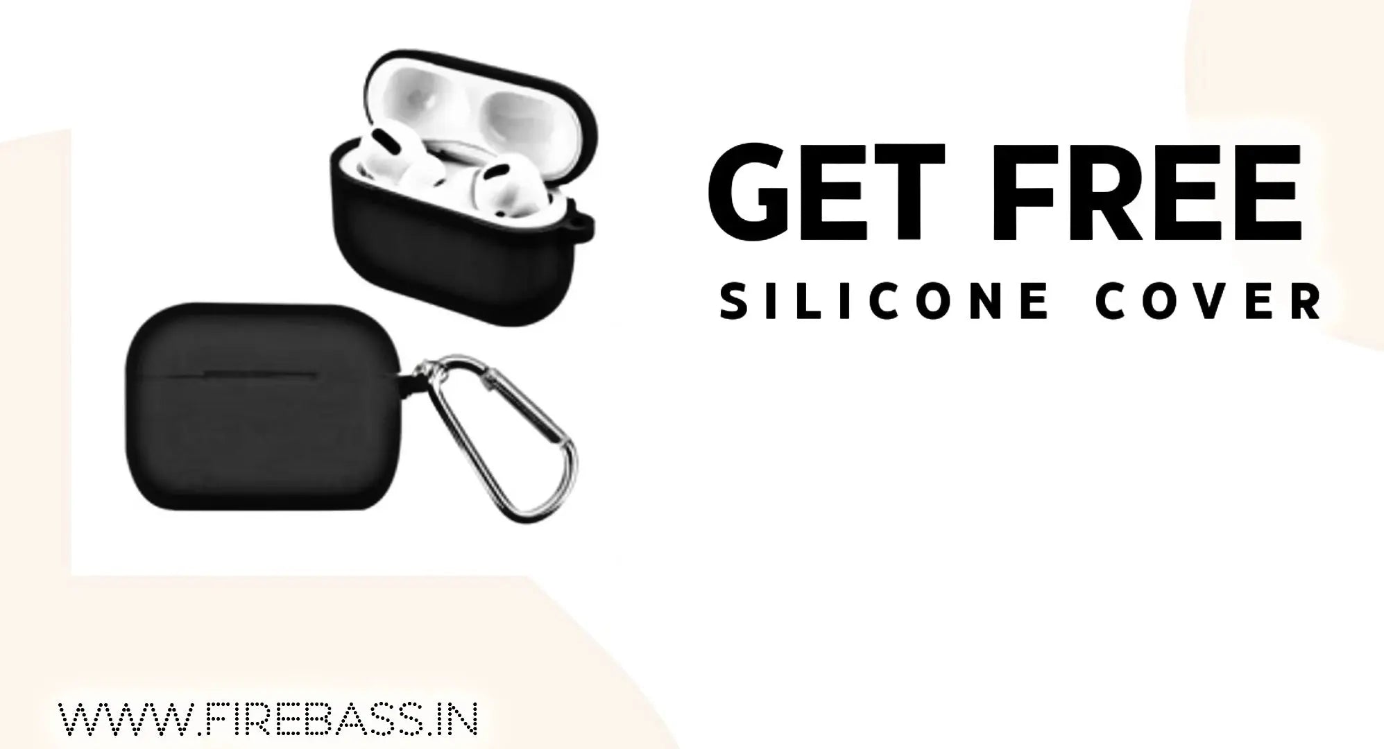 AirPods Pro 2nd Generation + Free Cover & Surprise Gift 🎁 Fire Bass