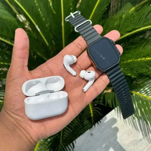AirPods Pro 2nd Generation + Watch Ultra & Surprise Gift 🎁 Fire Bass