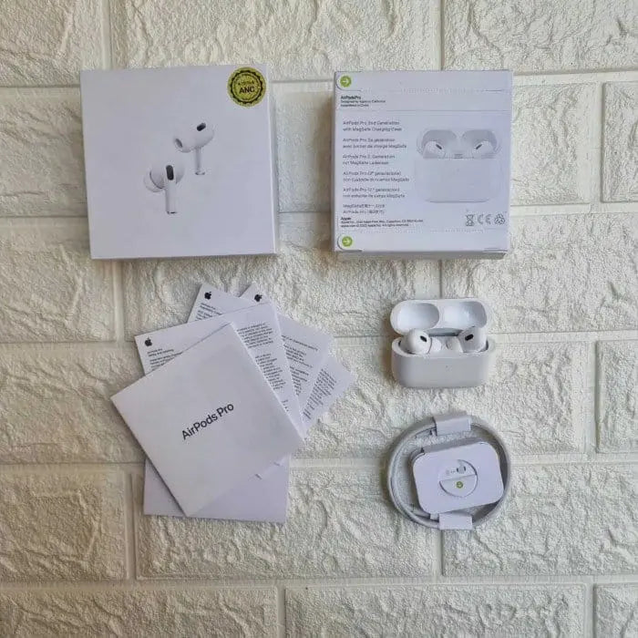 AirPods Pro 2nd Generation + Free Cover & Surprise Gift 🎁 Fire Bass