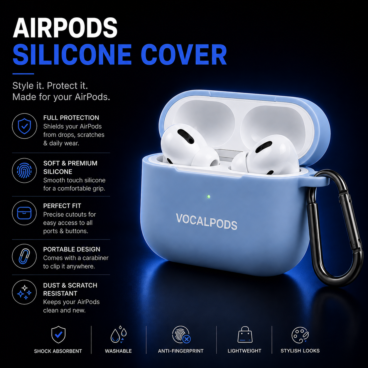 AirPods Pro 2 Wireless Earbuds with FREE 5 Gadgets Gifts Combo 🎁