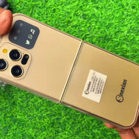 iPhone 15 Pro Flip Phone - KeyPad ⚡ Free Gift 🎁 Fire Bass