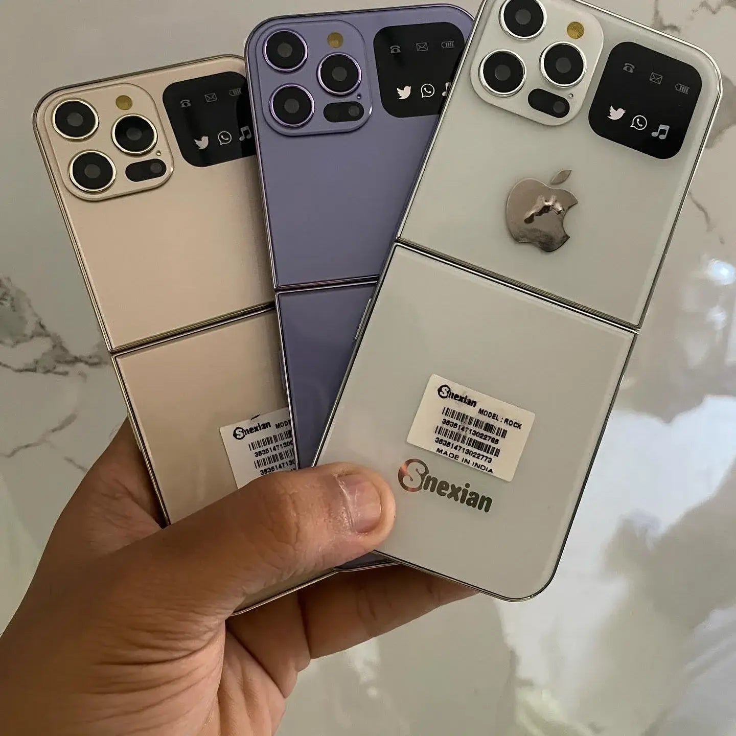 iPhone 15 Pro Flip Phone - KeyPad ⚡ Free Gift 🎁 Fire Bass