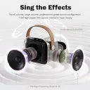 Mic Speaker with RGB | Bluetooth Speaker Fire Bass