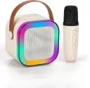 Mic Speaker with RGB | Bluetooth Speaker Fire Bass